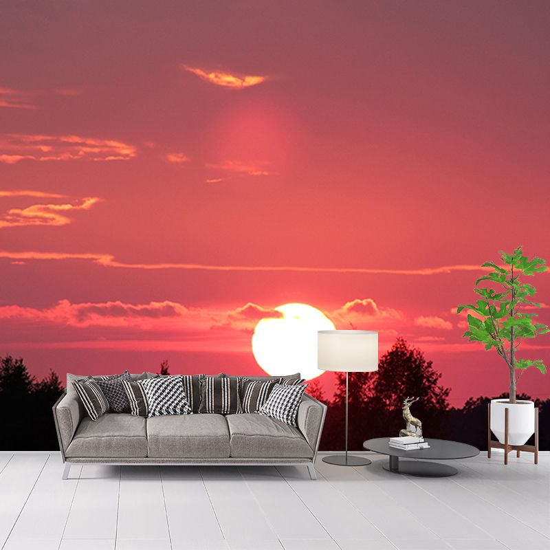 Sky Mural Decal Customized Contemporary Wall Covering for Dining Room Bedroom
