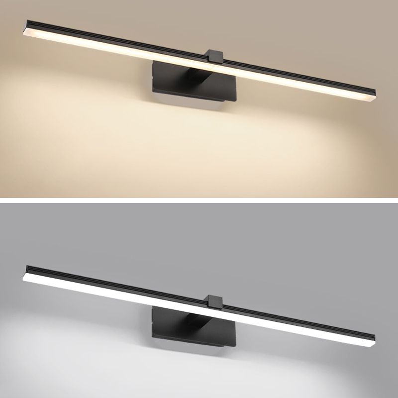 Lineares Badezimmer Wandbeleuchtung Metall LED Simplicity Stil Wandleuchte Licht