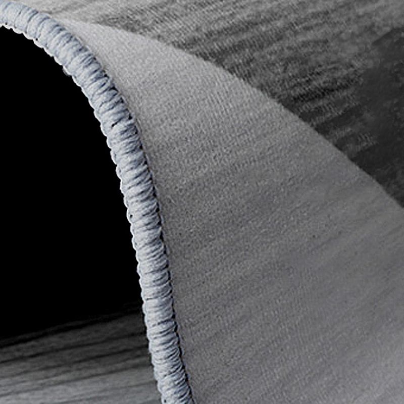 Grey Tone Luxury Area Carpet Polyester Geometric Splicing Rug Stain Resistant Carpet for Living Room