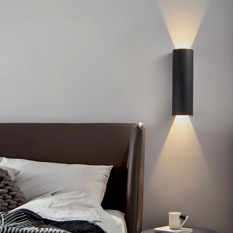 Appliques murales modernes en forme de tube