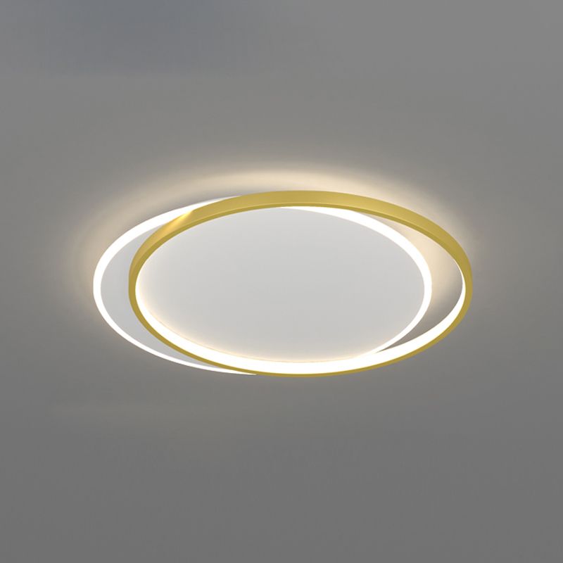 Luminaires de plafond de simplicité de lumière montée par plafond de LED pour la salle à manger de salon