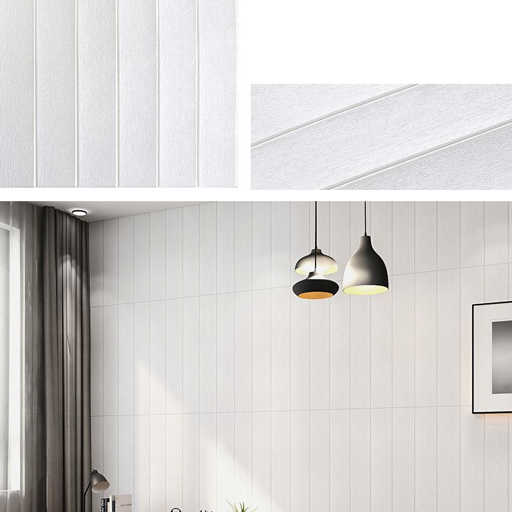 Modern Imitation Wood Grain Wall Access Panel Peel and Stick Foam Baseboard Panel