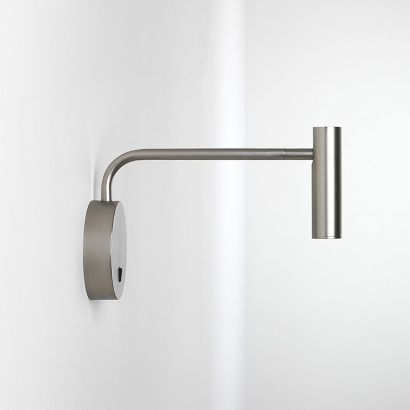 Contemporary Metal Adjustable Wall Sconce 1-Light Wall Mounted Light for Bedroom