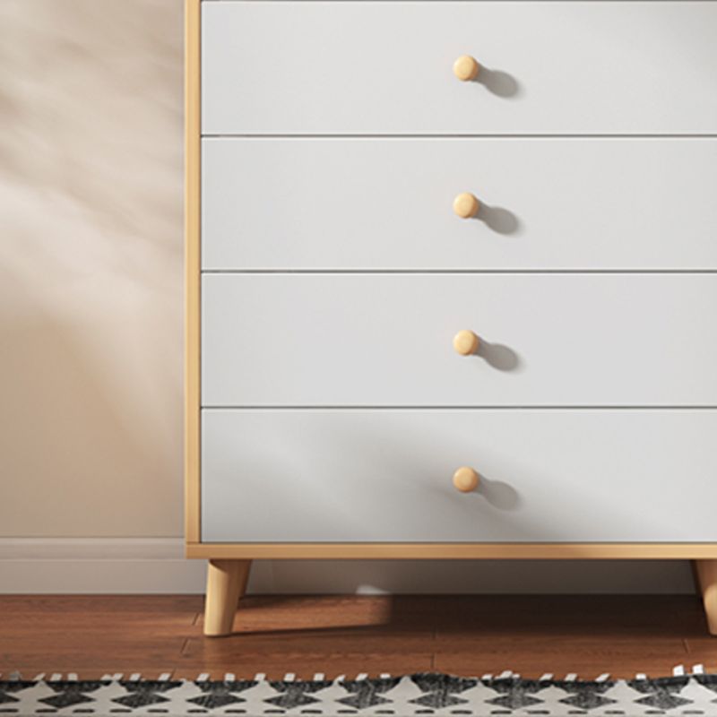 Contemporary Accent Chest with Chest and Solid Wood Straight Legs