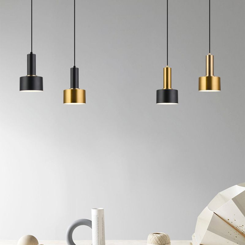 Postmodernism Grenade Shaped Pendant Metal 1-Light Dinner Suspension Light Fixture