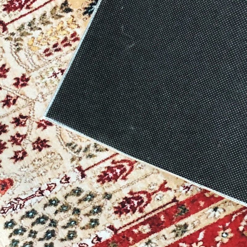 Chique medaillonpatroon Rug Gray Antique Area tapijt Non-slip achtergrondgebied Tapijt voor salon