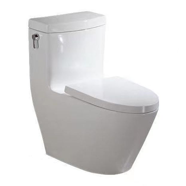 Porcelain Siphon Jet Toilet Floor Mounted One Piece Toilet Urine Toilet