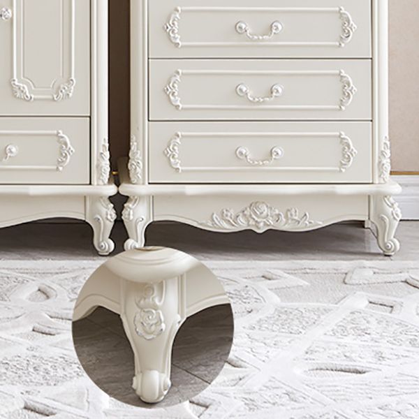 Modern Storage Chest Dresser Wooden Storage Chest with Doors