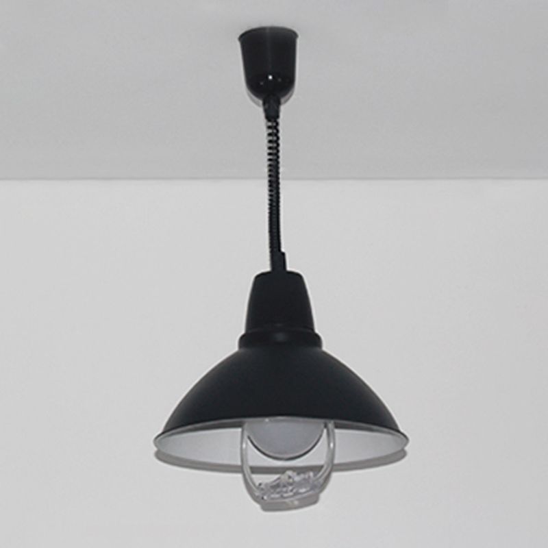 Postmodern Style Bowl Shape Hanging Light Metal 1 Light Pendant Lights for Dining Room