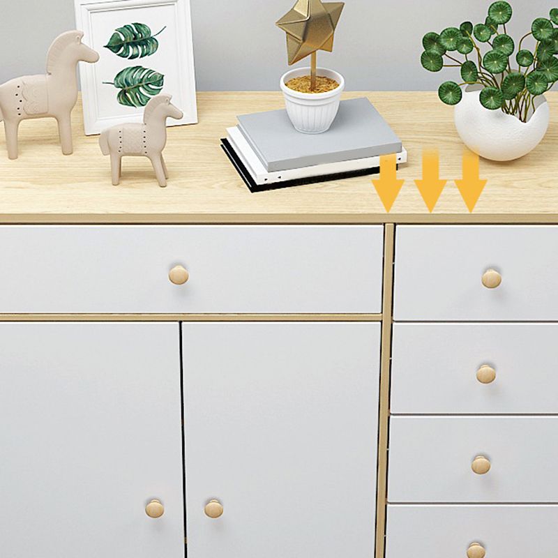 13.26-inch W Storage Chest Dresser Modern Manufactured Wood Dresser