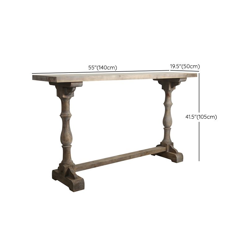 1/3/4 Pieces Bar Stool and Table Set Rectangular Pub Table Set for Home