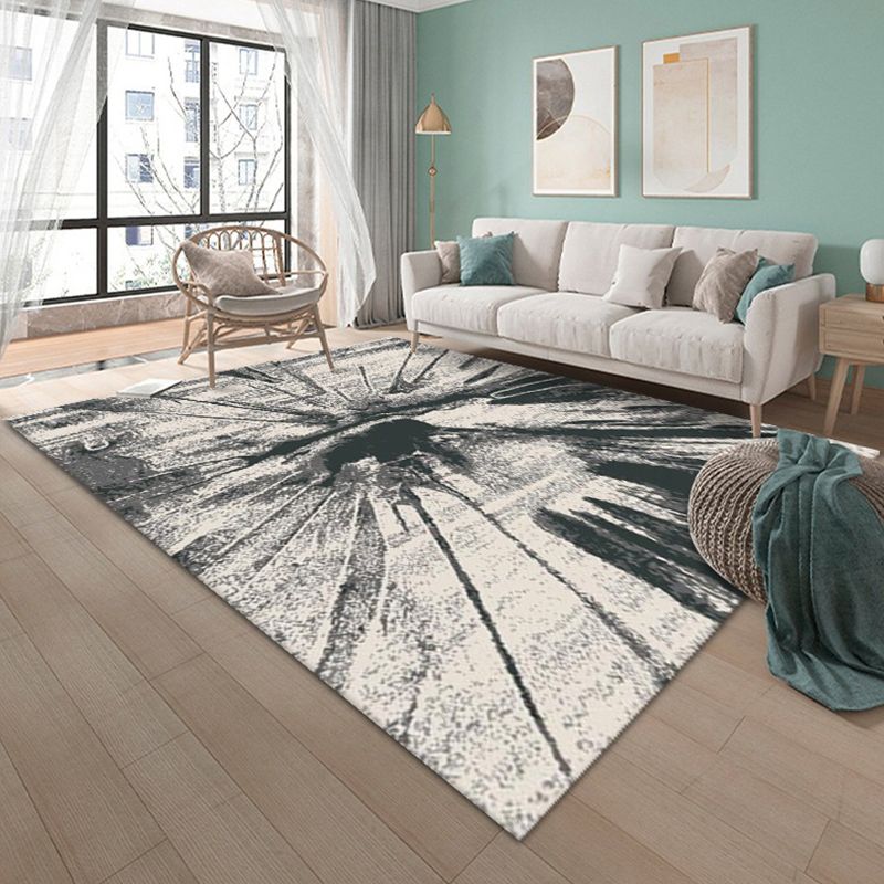 Modern Abstract Patroon Tapijt Polyester Gebied Rug Stain Resistent gebied Rug voor woonkamer