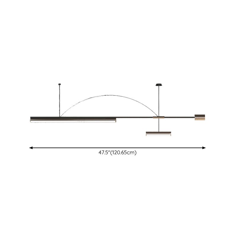 Modern Metal Ceiling Pendant Light Kitchen LED Island Lighting Ideas