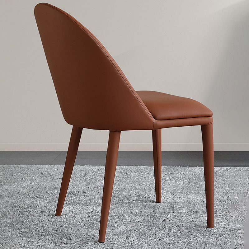 Parsons Dining Room Chair Upholstered Armless Dining Chairs for Home