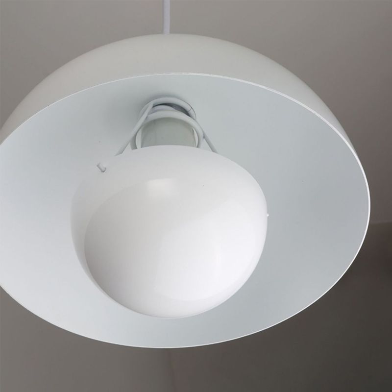 Luces colgantes de la sombra de brote de metal estilo posmoderno 1 cabezal accesorio de montaje colgante para estudio