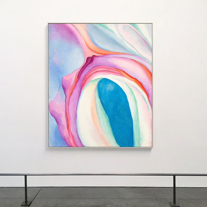 Magical Abstract Pattern Painting for Living Room in Pink, Multiple Sizes Available