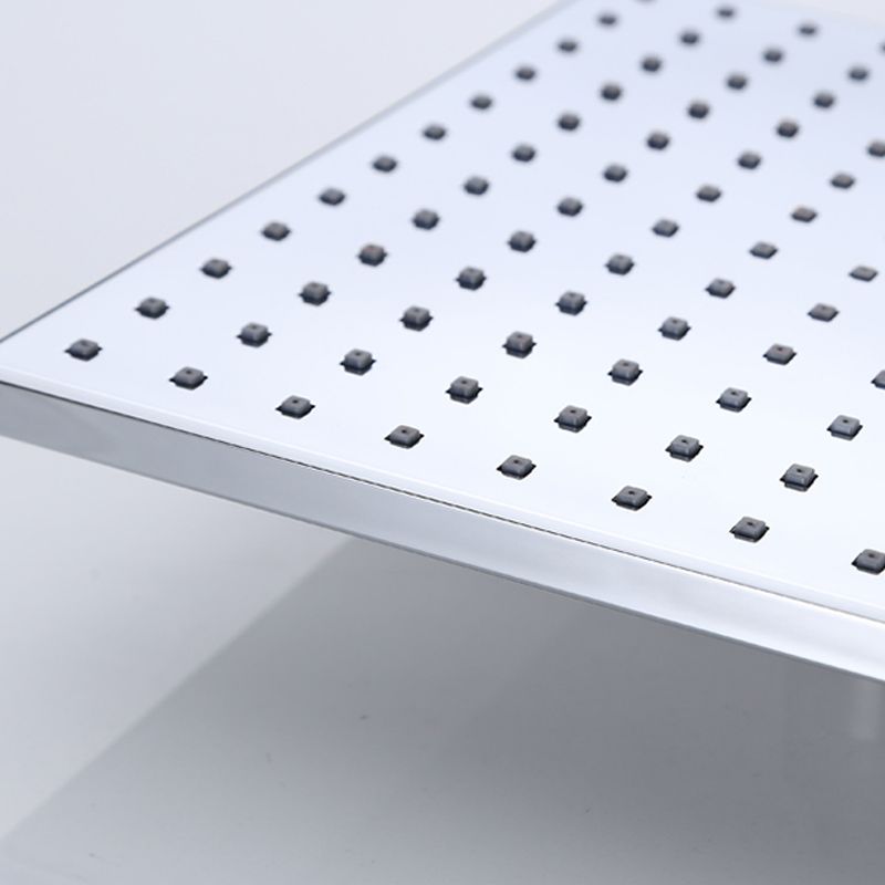 Square Shower Head Combo Large Shower Head with Handheld Shower Head