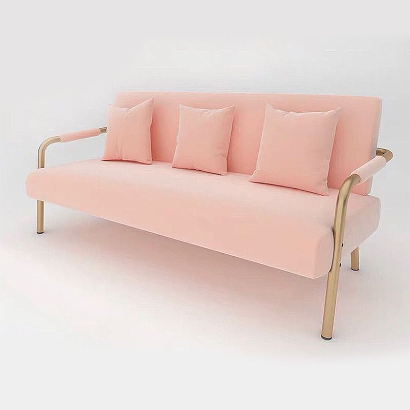 Contemporary Glam Sofa with 3 Pillows for Apartment 22.83" Wide