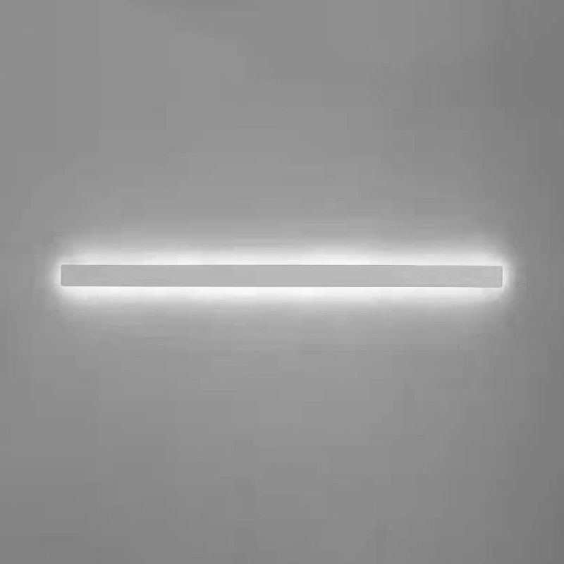 Linearer Schatten Metall Wandleuchten moderner Stil 1-Licht-Wandmontage Licht