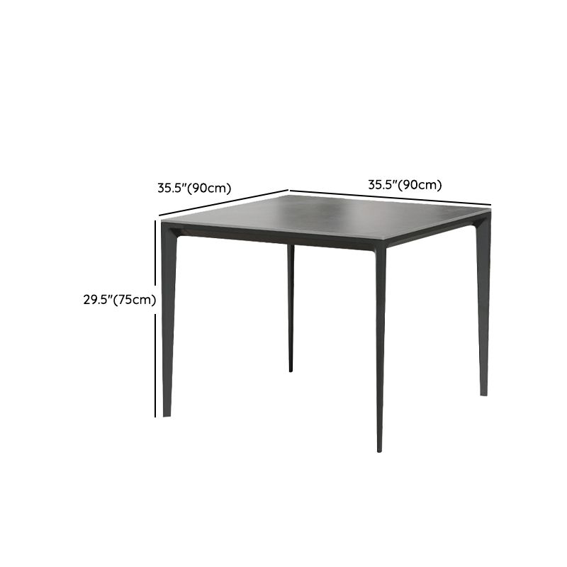 Boho Style Dining Set 1/5/7 Pieces Stone Dining Table Set for Outdoor