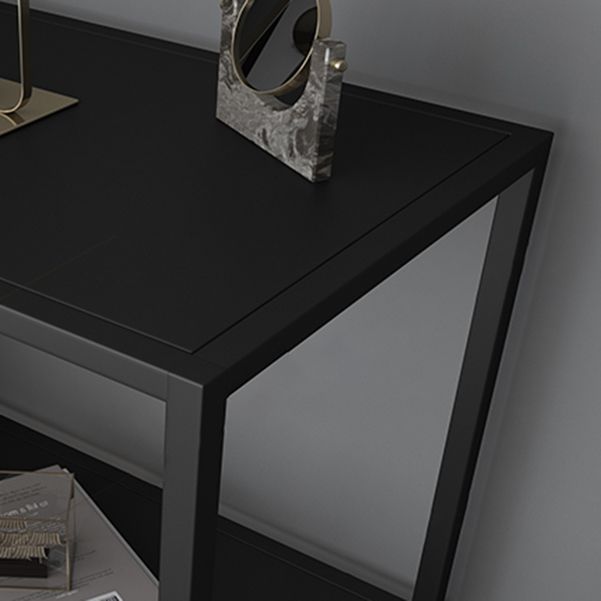 Etagere Metal Bookshelf Industrial Open Back Storage Bookcase