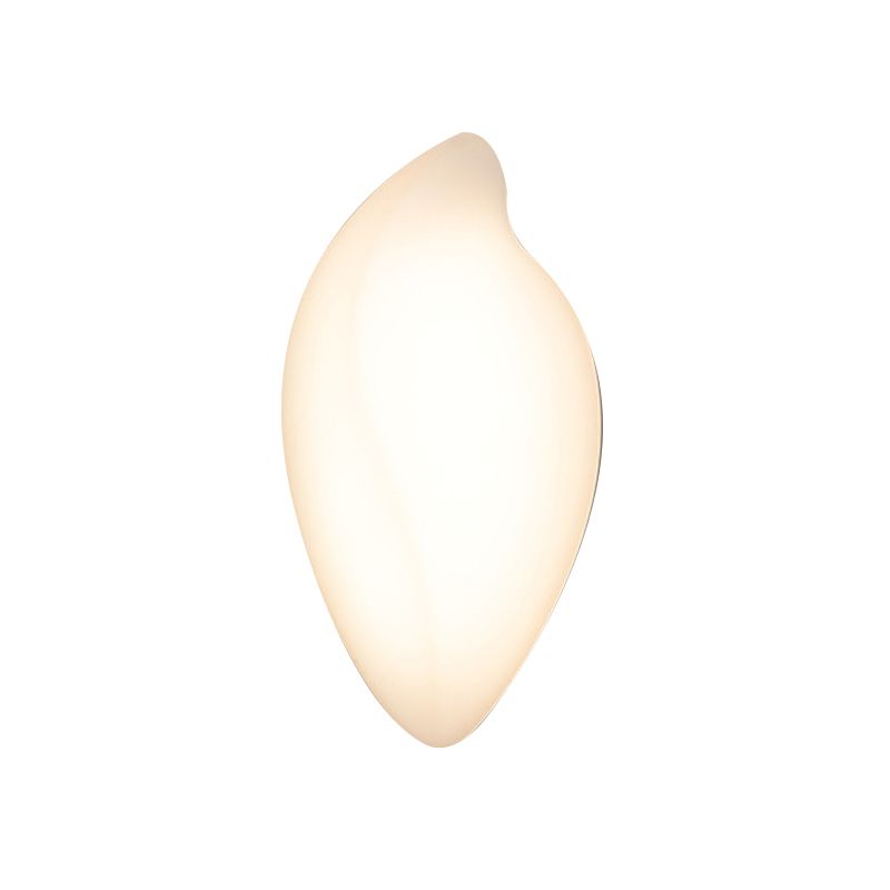 Single Modern White Wall Mounted Sconce Acrylic Wall Light for Bedroom