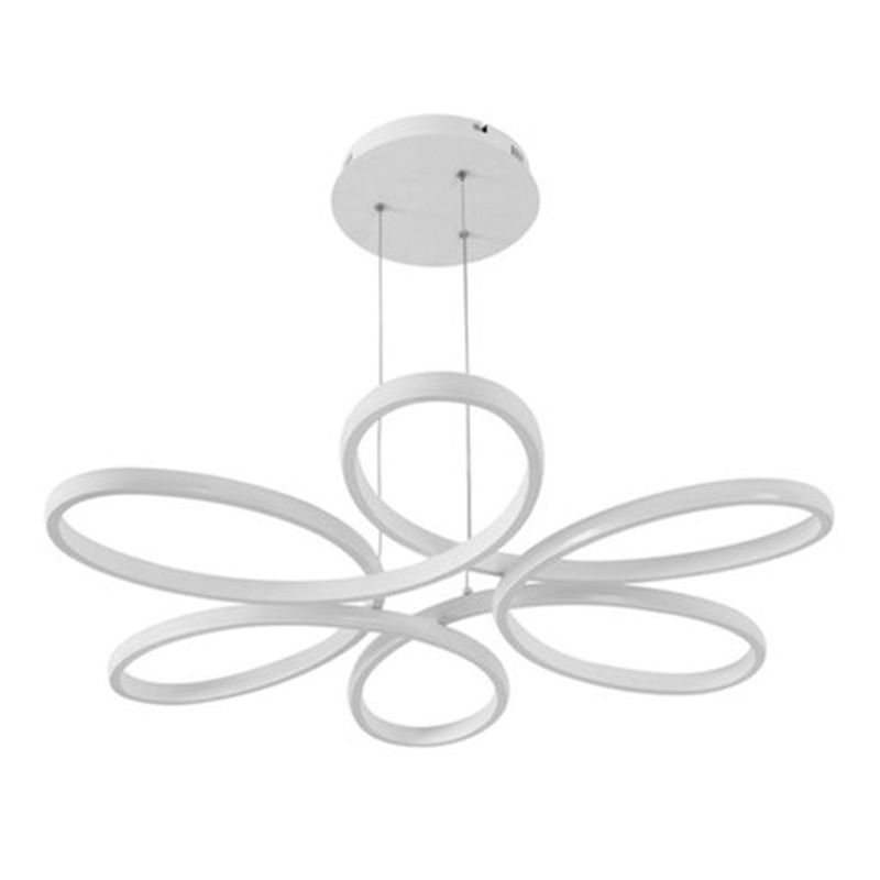 Postmodern Chandelier Light Fixtures 1-Light Suspension Pendant Lamps for Living Room