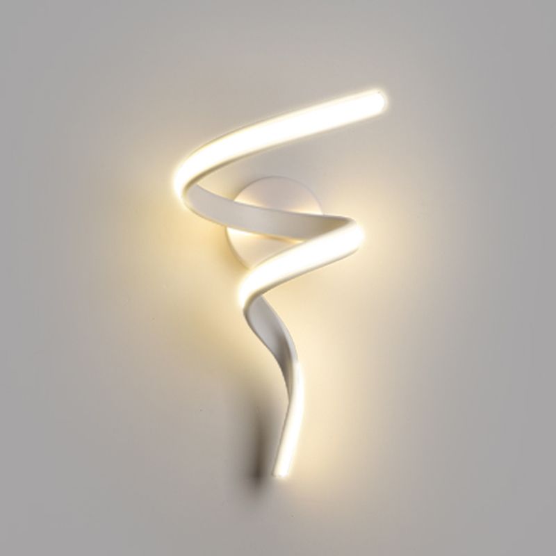 Strip Shape Wall Lamp LED Wall Mount Lamp with Silica Gel Shade for Bedroom