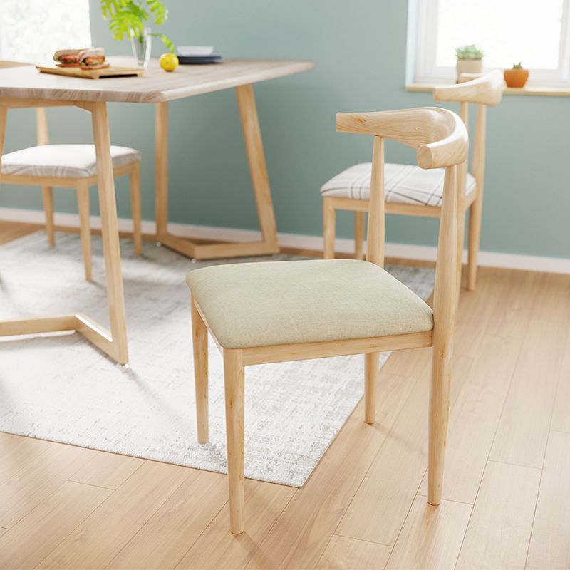 Chaise d'appoint scandinave à dossier ouvert, chaise de salle à manger rembourrée en métal pour la maison