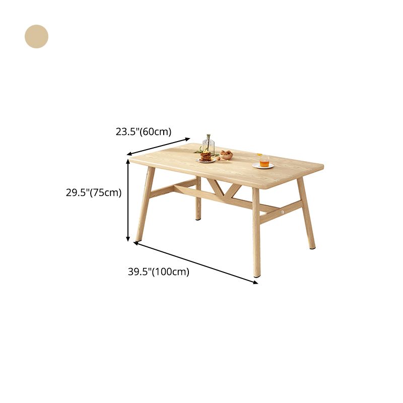 Modern 1/2/5/7 Pieces Dining Set Rectangle Wood Dining Table for Dining Room