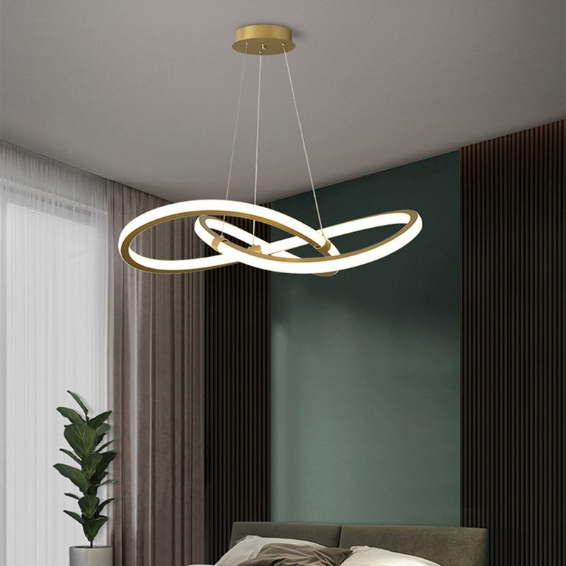 Luz simple característica de lujo de estilo simple lámpara led lámpara de lámpara para comedor para comedor