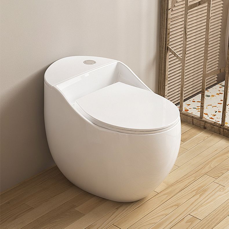 Modern Toilet Concealed Tank One-Piece Flush Toilet with Slow Close Seat