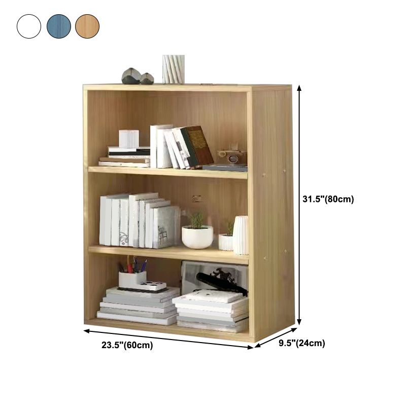 Scandinavian Artificial Wood Bookcase 9" Wide Home Standard Bookshelf