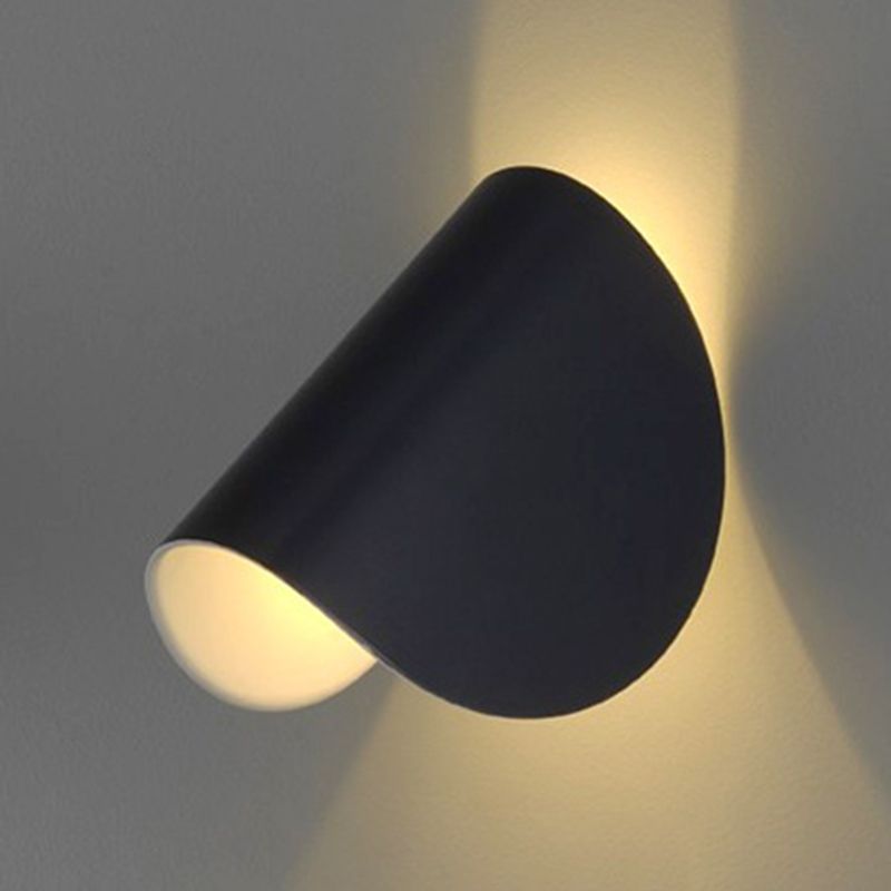 Minimalist Swivel Wall Sconce Macaron Curve Wall Light Fixture