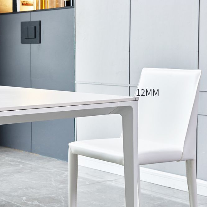 Designer Style 1/4/5 Pieces Rectangle Dining Set Sintered Stone Top Dinette Table Set