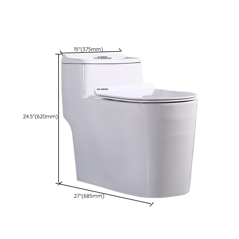 Traditional One Piece Flush Toilet Floor Mount Urine Toilet for Washroom
