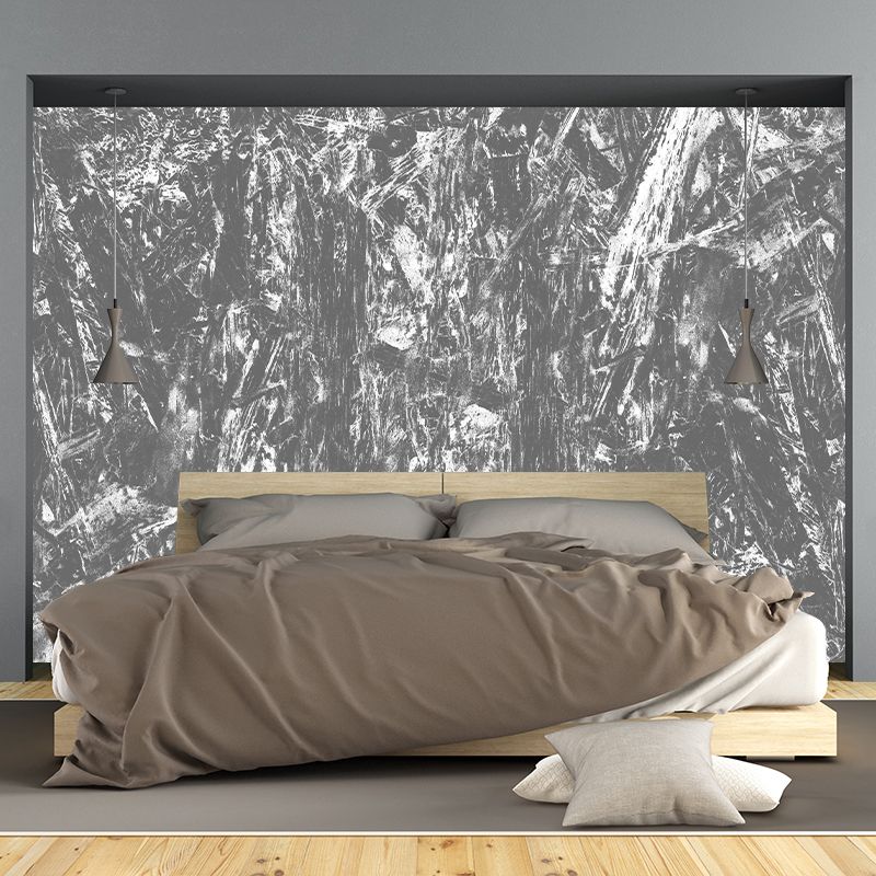 Industrial Style Abstract Removable Wall Mural for Sitting Room, Mildew Resistant