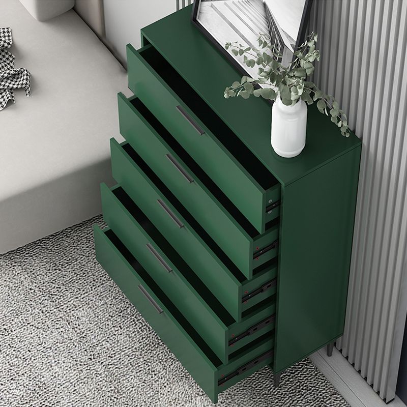 Vertical Wood Contemporary Dresser Bedroom Lingerie Chest Dresser with Drawer