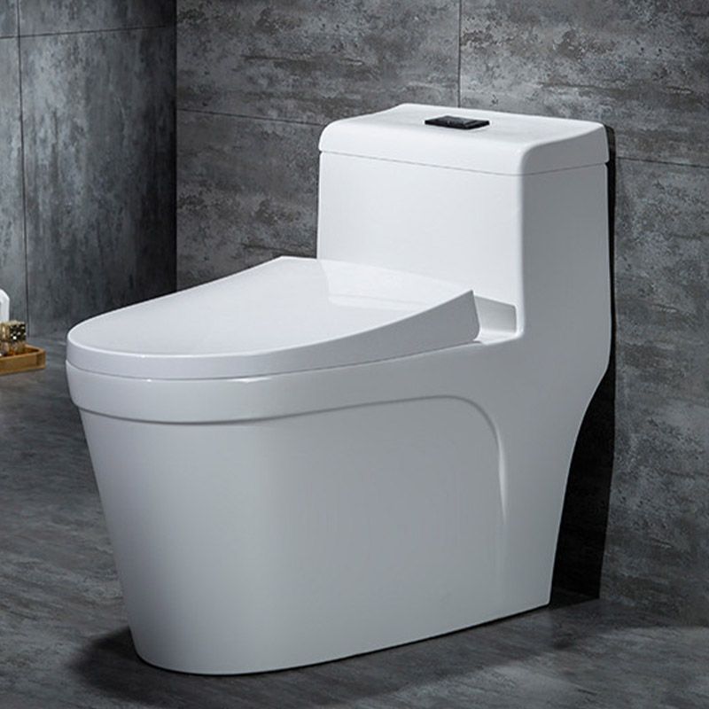 Traditional One Piece Toilet Bowl Floor Mounted White Urine Toilet for Bathroom