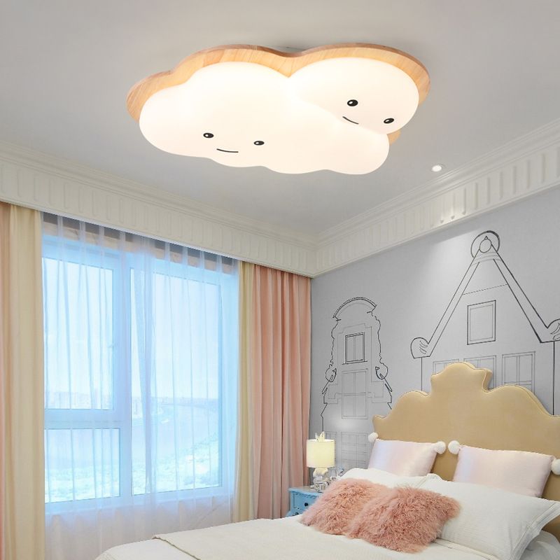 Modern eenvoudig dicht bij plafondverlichting LED-plafondlamp in Scandinavische stijl voor slaapkamer