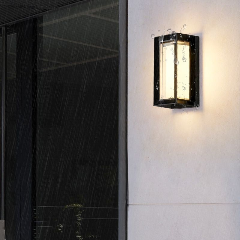 2 dimensioni per la lampada moderna opzionale per illuminazione calda/bianca esterna