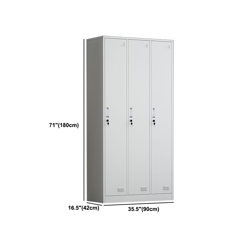 Metal Hinged Wardrobe Armoire Contemporary Wardrobe Cabinet for Home