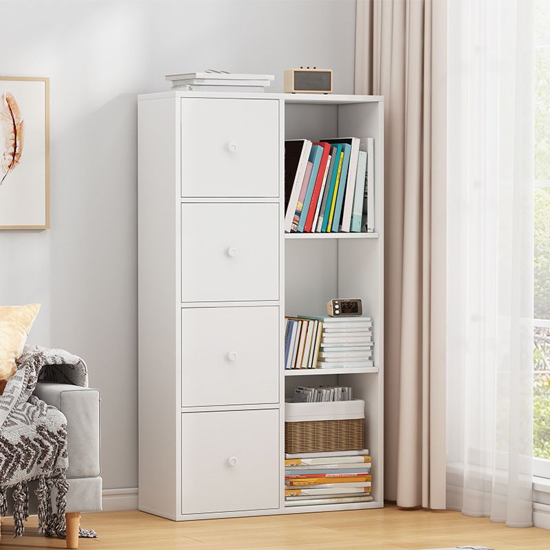 Modern & Contemporary Bookshelf Vertical Shelf Bookcase for Office