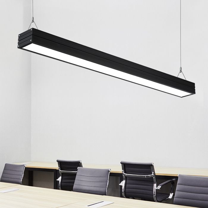 White/Silver/Black Ridged Case Suspension Lamp Contemporary Metal Led Pendant Ceiling Light in White/Natural Light