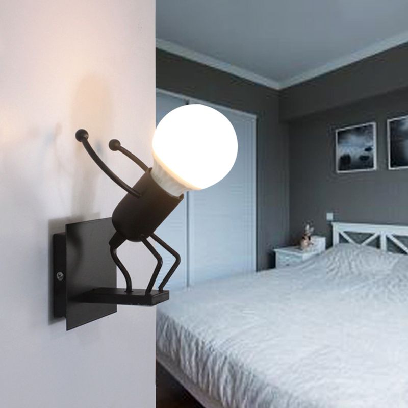 Postmodern Creative Metallic Wall Light Fixture for Sitting Room