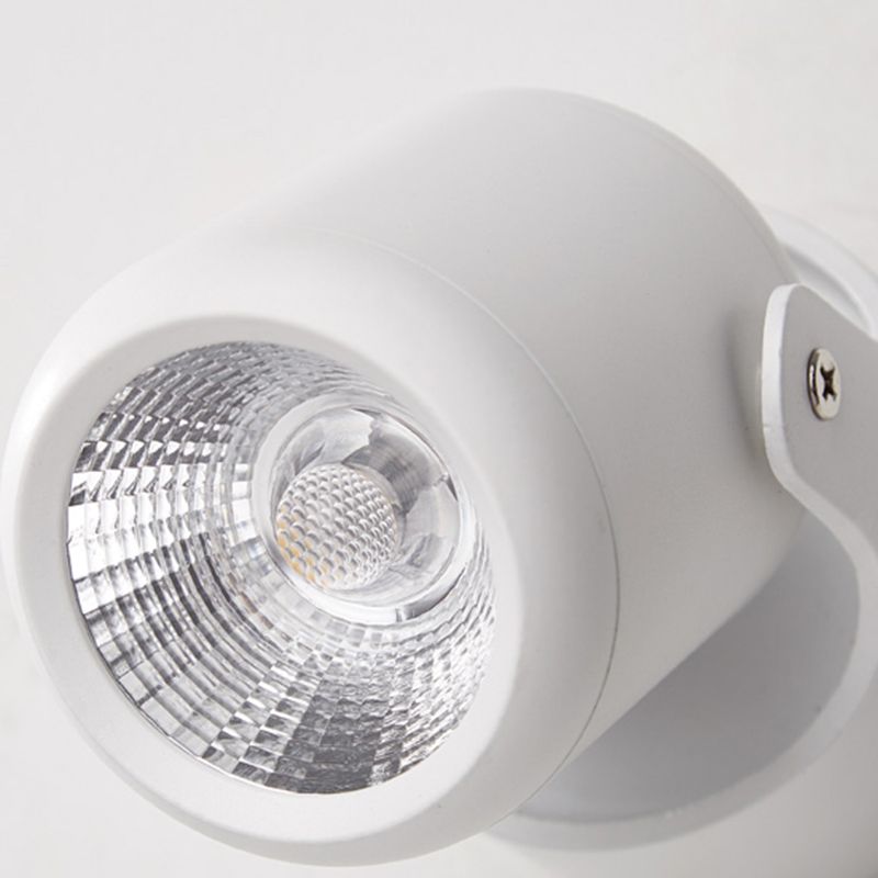 Metal Half Cylinder Reading Wall Lighting Modern Style 1-Light Wall Mounted Light Fixture