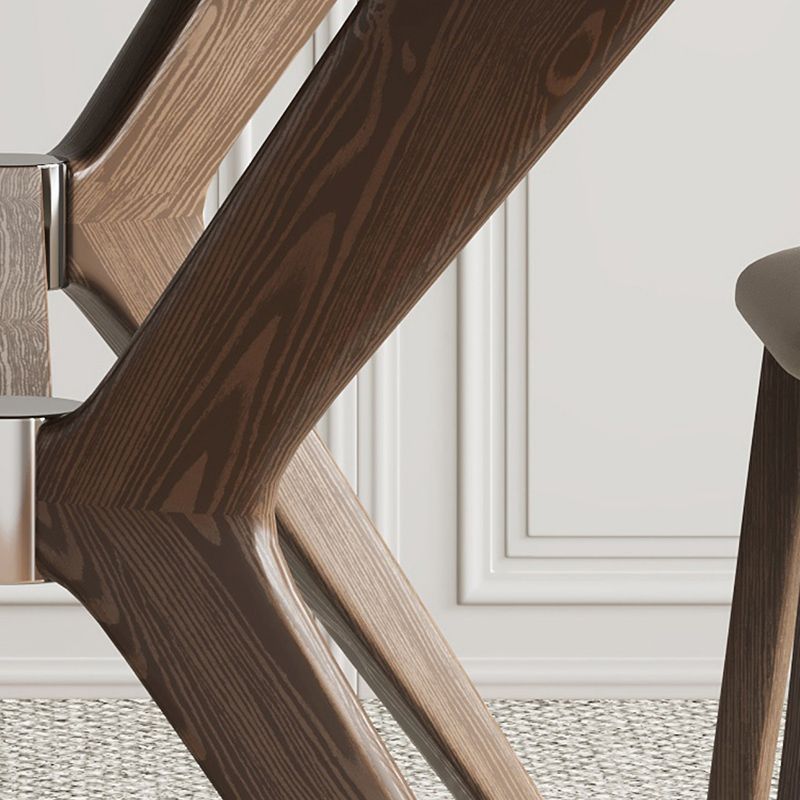 Modern 1/4/5/7 Pieces Dining Furniture Stone Rectangle Dining Table Set in Gray