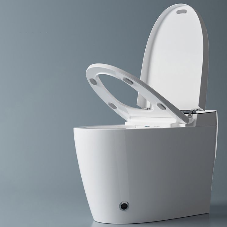 Contemporary One Piece Toilet Concealed Tank Toilet Bowl for Washroom