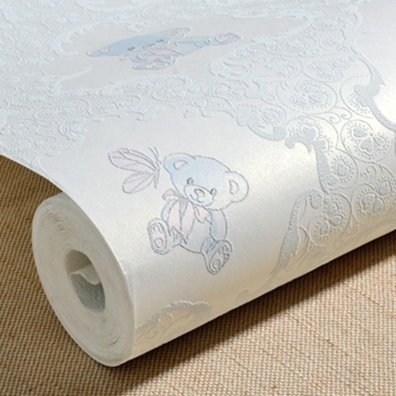 Modern Abstract Wallpaper Roll Non-Woven Self-Adhesive Pastel Color Wall Art for Living Room