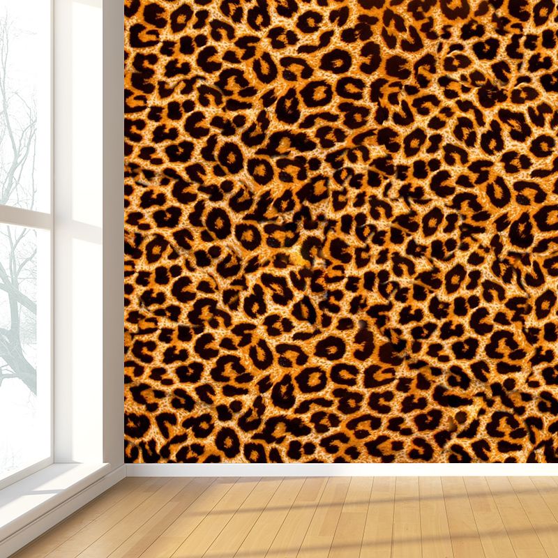 Full Size Photography Modern Mural Wallpaper with Animal Skin Pattern in Light Color